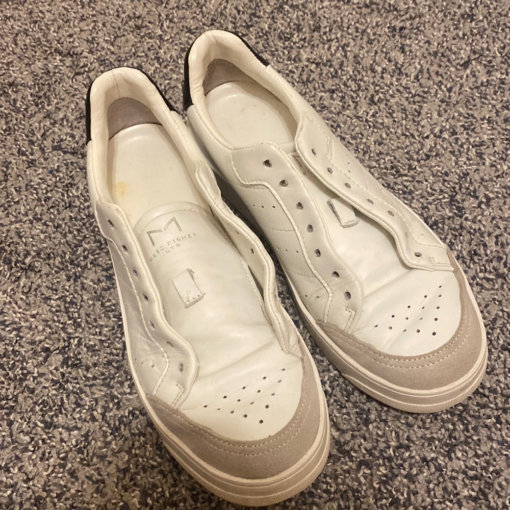 Marc Fisher LTD. Leather upper and inside. Size 6.5